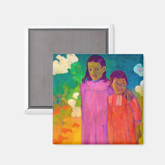Twee zussen, Gauguin Magneet (Voorkant / Achterkant)