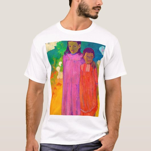 Twee zussen, Gauguin T-shirt (Voorkant)