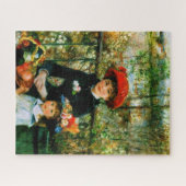 Twee zussen op de Terrace door Renoir Legpuzzel (Horizontaal)