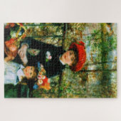 Twee zussen op de Terrace door Renoir Legpuzzel (Horizontaal)