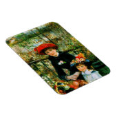 Twee zussen op de Terrace door Renoir Magneet (Rechterzijde)