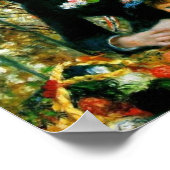 Twee zussen op de Terrace door Renoir Poster (Hoek)