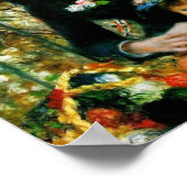 Twee zussen op de Terrace door Renoir Poster (Hoek)