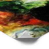 Twee zussen op de Terrace door Renoir Poster (Hoek)