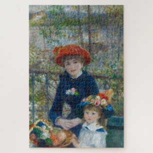 Twee zussen (op de Terras) van Renoir Legpuzzel
