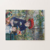Twee zussen (op het terras) | Renoir Legpuzzel (Horizontaal)