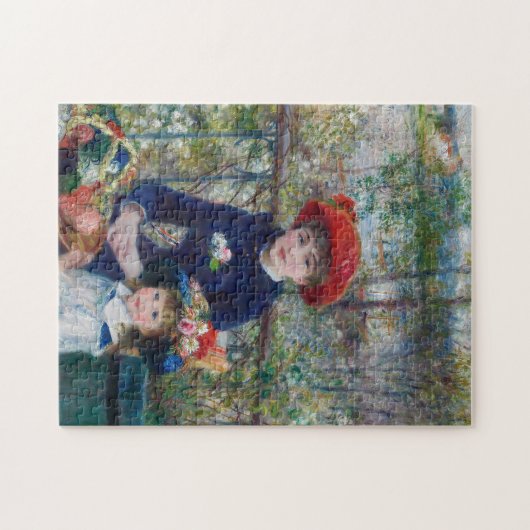 Twee zussen (op het terras) | Renoir Legpuzzel (Horizontaal)