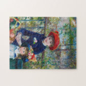 Twee zussen op het terras van Renoir Legpuzzel (Horizontaal)