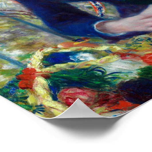 Twee zussen op het terras van Renoir Poster (Hoek)