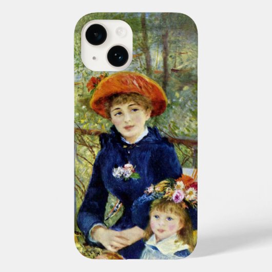 Twee zussen (op het terrein) van Pierre Renoir Case-Mate iPhone Case (Achterkant)