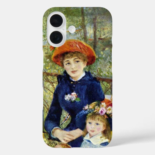 Twee zussen (op het terrein) van Pierre Renoir Case-Mate iPhone Case (Achterkant)
