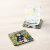 Twee zussen (op het terrein) van Pierre Renoir Drankjes Onderzetter (Rechterzijde)