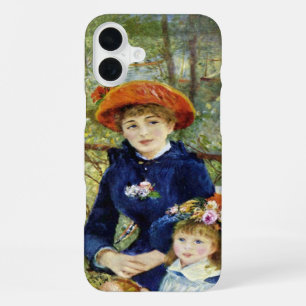 Twee zussen (op het terrein) van Pierre Renoir iPhone 16 Plus Hoesje