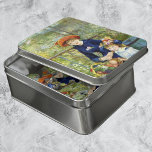 Twee zussen (op het terrein) van Pierre Renoir Puzzel<br><div class="desc">Twee zussen (On the Terrace) (1881) van Pierre Renoir is een impressionistische kunstschilderij. Twee meisjes zitten buiten op een balkon met fancy petten. Ze hebben een mand verse geplukte bloemen uit de tuin. Over de kunstenaar: Pierre-Auguste Renoir (1841-1919) was een toonaangevende schilder in de ontwikkeling van de impressionistische stijl. Renoir's...</div>