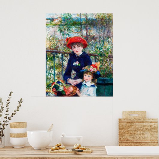 Twee zussen poster (Keuken)