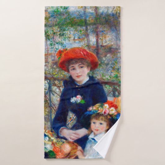Twee zussen, Renoir Badhanddoek (Badhanddoek)