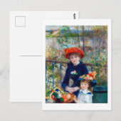 Twee zussen, Renoir Briefkaart (Voorkant / Achterkant)