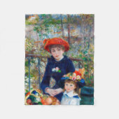 Twee zussen, Renoir Fleece Deken (Voorkant)