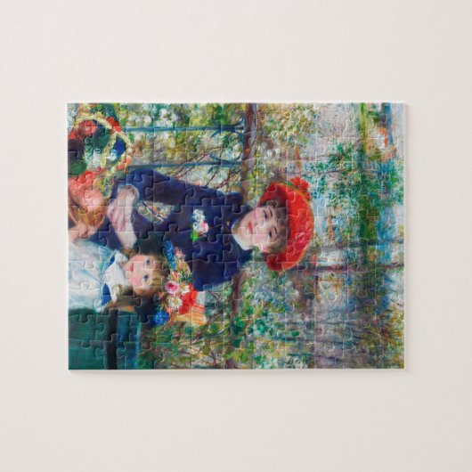 Twee zussen - Renoir Impressionist Painting 1881 Legpuzzel (Horizontaal)