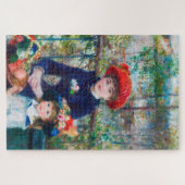 Twee zussen - Renoir Impressionist Painting 1881 Legpuzzel (Horizontaal)