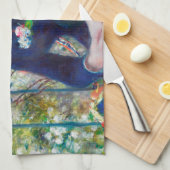 Twee zussen - Renoir Impressionist Painting 1881 Theedoek (Quarter Fold)