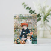 Twee zussen - Renoir Impressionist Painting Briefkaart (Staand voorkant)