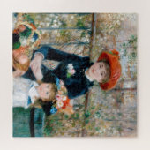 Twee zussen - Renoir Impressionist Painting Legpuzzel (Horizontaal)