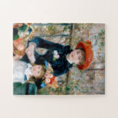 Twee zussen - Renoir Impressionist Painting Legpuzzel (Horizontaal)