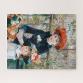 Twee zussen - Renoir Impressionist Painting Legpuzzel (Horizontaal)