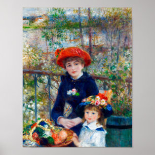 Twee zussen, Renoir Poster