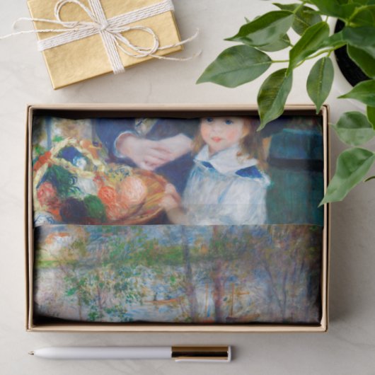 Twee zussen, Renoir Tissuepapier (Geschenk)