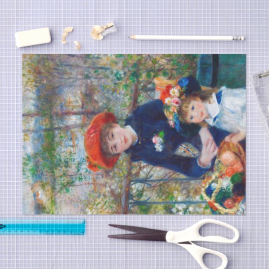 Twee zussen, Renoir Tissuepapier (Craft)