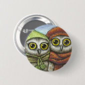 Twee zussen ronde button 5,7 cm (Voorkant /achterkant)