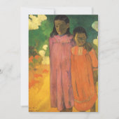 Twee zussen van Paul Gauguin,  Kunst (Voorkant)