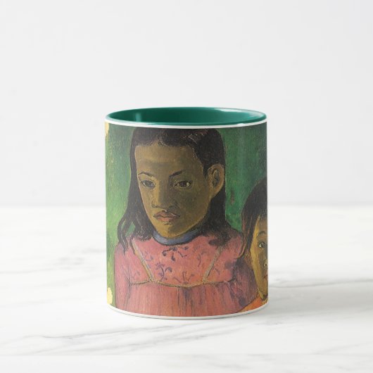 Twee zussen van Paul Gauguin,  Kunst Mok (Midden)