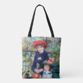 Twee zussen van Renoir Tote Bag (Achterkant)