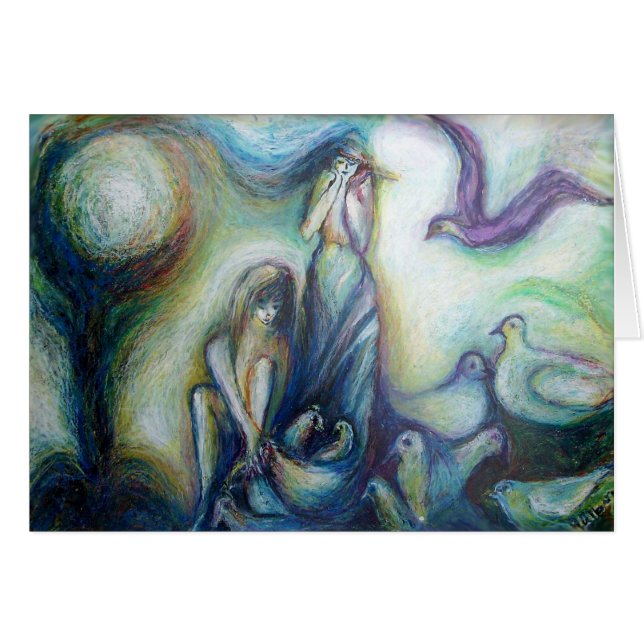 Twee zussen, vogels en Natuur (Voorkant Horizontaal)