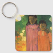 Twee zusters door Paul Gauguin, Vintage Fine Art Sleutelhanger (Voorkant)