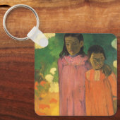 Twee zusters door Paul Gauguin, Vintage Fine Art Sleutelhanger (Voorkant)