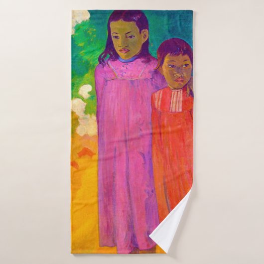 Twee zusters, Gauguin Badhanddoek (Badhanddoek)