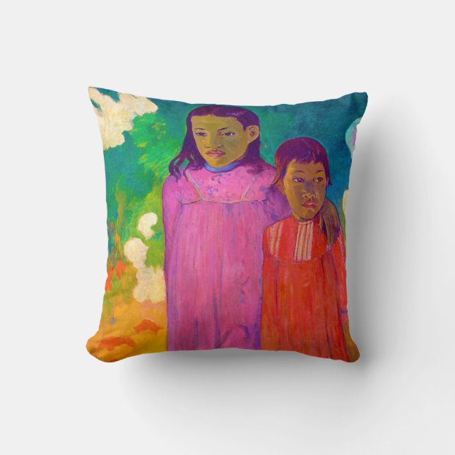 Twee zusters, Gauguin Kussen (Voorkant)