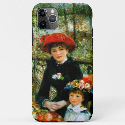 Twee zusters op het terras Case-Mate iPhone case (Achterkant)
