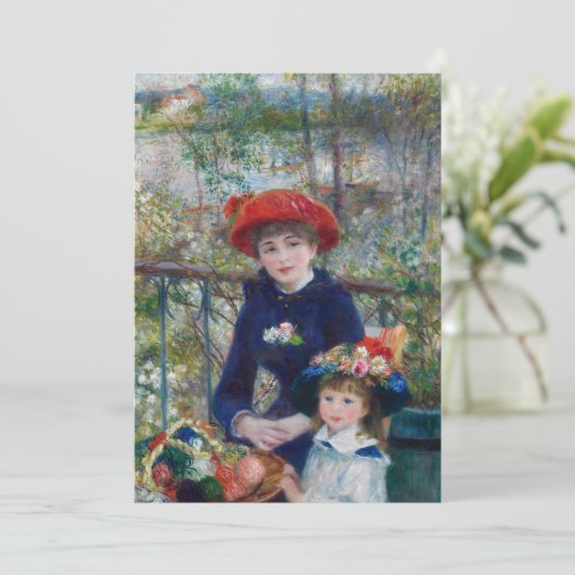 Twee zusters (Op het terras) | Renoir (Staand voorkant)