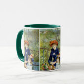 Twee zusters (Op het terras) van Pierre Renoir Mok (Voorkant links)