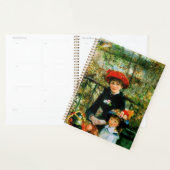 Twee zusters op het terras van Renoir Planner (Display)