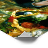 Twee zusters op het terras van Renoir Poster (Hoek)