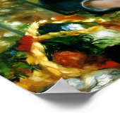 Twee zusters op het terras van Renoir Poster (Hoek)
