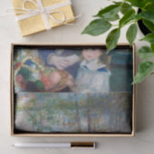 Twee zusters op het terras van Renoir Tissuepapier (Geschenk)