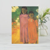 Twee zusters van Paul Gauguin (Staand voorkant)