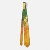 Twee zusters van Paul Gauguin, Vintage Fine Art Stropdas (Achterkant)